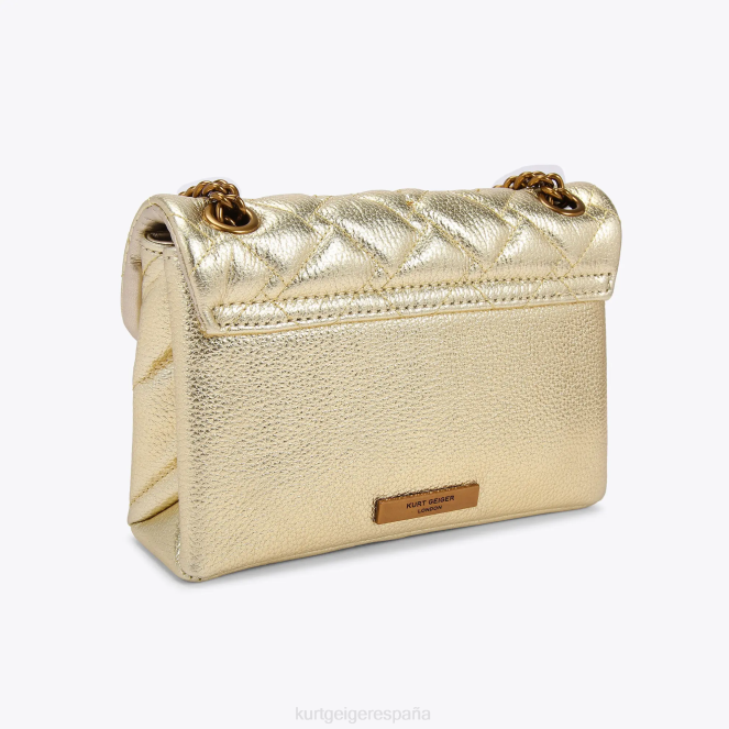 Kurt Geiger mujer mini ojo de kensington de piel de londres 2LPR108 | bolsas oro